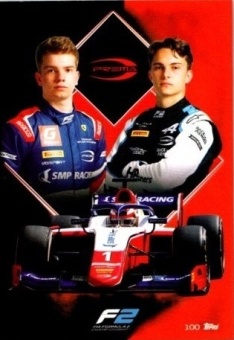 PREMA Rasing Topps F1 Turbo Attax 2021 F2 #100