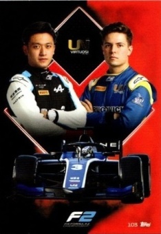 UNI-Virtuosi Racing Topps F1 Turbo Attax 2021 F2 #103