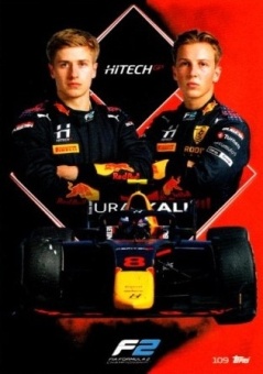 Hitech Grand Prix Topps F1 Turbo Attax 2021 F2 #109