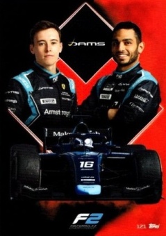 DAMS Topps F1 Turbo Attax 2021 F2 #121