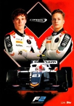 Campos Racing Topps F1 Turbo Attax 2021 F2 #124