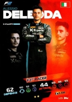Alessio Deledda Topps F1 Turbo Attax 2021 F2 #129