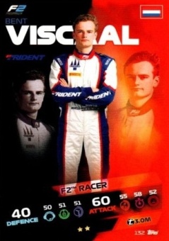 Bent Viscaal Topps F1 Turbo Attax 2021 F2 #132