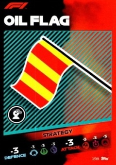 Oil Flag Topps F1 Turbo Attax 2021 Strategy #198