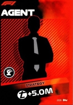 Agent Topps F1 Turbo Attax 2021 Strategy #203
