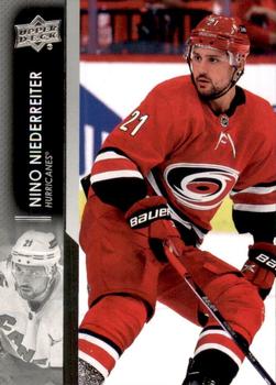 Nino Niederreiter Carolina Hurricanes Upper Deck 2021/22 Series 2 #284