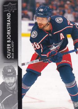 Oliver Bjorkstrand Columbus Blue Jackets Upper Deck 2021/22 Series 2 #301