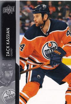 Zack Kassian Edmonton Oilers Upper Deck 2021/22 Series 2 #322
