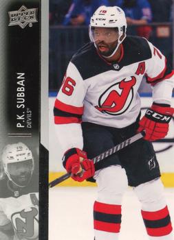 P.K. Subban New Jersey Devils Upper Deck 2021/22 Series 2 #360