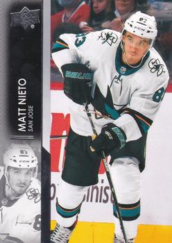 Matt Nieto San Jose Sharks Upper Deck 2021/22 Series 2 #397