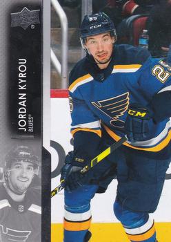 Jordan Kyrou St. Louis Blues Upper Deck 2021/22 Series 2 #405