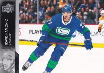 Travis Hamonic Vancouver Canucks Upper Deck 2021/22 Series 2 #424