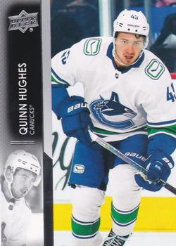 Quinn Hughes Vancouver Canucks Upper Deck 2021/22 Series 2 #425