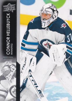 Connor Hellebuyck Winnipeg Jets Upper Deck 2021/22 Series 2 #446