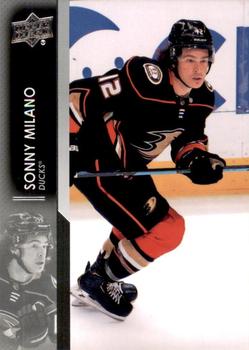 Sonny Milano Anaheim Ducks Upper Deck 2021/22 Extended Series #503