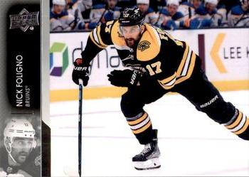 Nick Foligno Boston Bruins Upper Deck 2021/22 Extended Series #512