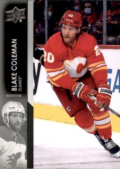 Blake Coleman Calgary Flames Upper Deck 2021/22 Extended Series #526