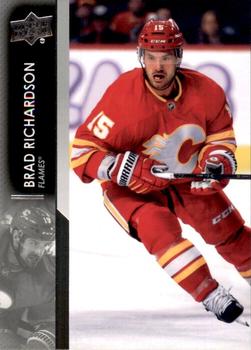 Brad Richardson Calgary Flames Upper Deck 2021/22 Extended Series #530