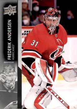 Frederik Andersen Carolina Hurricanes Upper Deck 2021/22 Extended Series #533