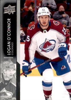 Logan O'Connor Colorado Avalanche Upper Deck 2021/22 Extended Series #550