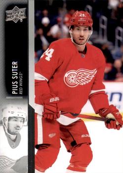 Pius Suter Detroit Red Wings Upper Deck 2021/22 Extended Series #563