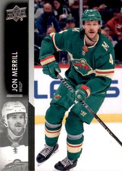 Jon Merrill Minnesota Wild Upper Deck 2021/22 Extended Series #582