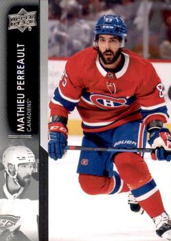 Mathieu Perreault Montreal Canadiens Upper Deck 2021/22 Extended Series #586