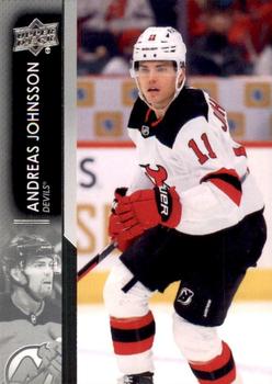Andreas Johnsson New Jersey Devils Upper Deck 2021/22 Extended Series #594