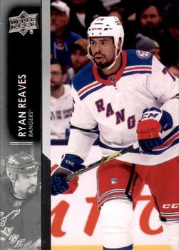 Ryan Reaves New York Rangers Upper Deck 2021/22 Extended Series #605