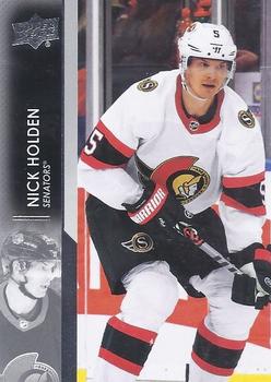 Nick Holden Ottawa Senators Upper Deck 2021/22 Extended Series #608