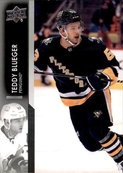 Teddy Blueger Pittsburgh Penguins Upper Deck 2021/22 Extended Series #617