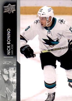 Nick Bonino San Jose Sharks Upper Deck 2021/22 Extended Series #622