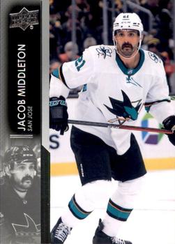 Jacob Middleton San Jose Sharks Upper Deck 2021/22 Extended Series #625