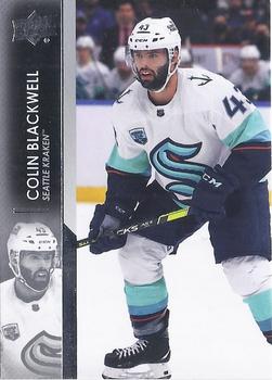 Colin Blackwell Seattle Kraken Upper Deck 2021/22 Extended Series #627