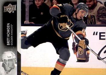Brett Howden Vegas Golden Knights Upper Deck 2021/22 Extended Series #657