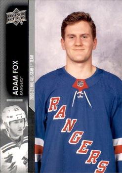 Adam Fox New York Rangers Upper Deck 2021/22 Extended Series #670