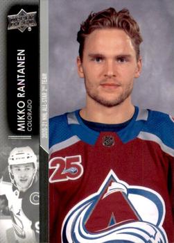 Mikko Rantanen Colorado Avalanche Upper Deck 2021/22 Extended Series #675