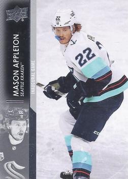 Mason Appleton Seattle Kraken Upper Deck 2021/22 Extended Series #692