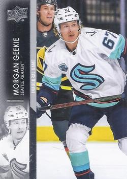 Morgan Geekie Seattle Kraken Upper Deck 2021/22 Extended Series #693