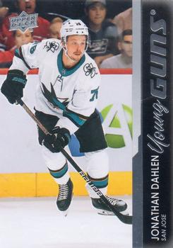 Jonathan Dahlen San Jose Sharks Upper Deck 2021/22 Series 2 Young Guns #473