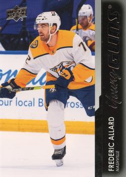 Frederic Allard Nashville Predators Upper Deck 2021/22 Series 2 Young Guns #483