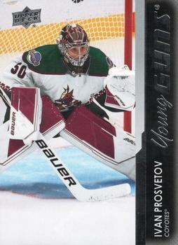 Ivan Prosvetov Arizona Coyotes Upper Deck 2021/22 Series 2 Young Guns #484