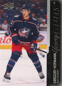 Gregory Hofmann Columbus Blue Jackets Upper Deck 2021/22 Series 2 Young Guns #486