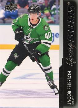 Jacob Peterson Dallas Stars Upper Deck 2021/22 Series 2 Young Guns #492