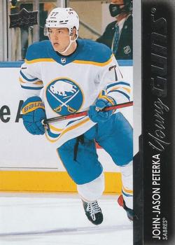 John-Jason Peterka Buffalo Sabres Upper Deck 2021/22 Extended Series Young Guns #711