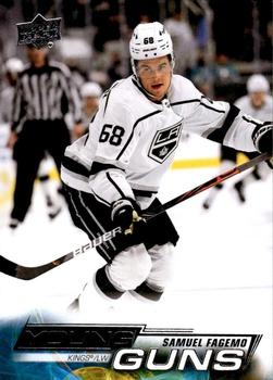 Samuel Fagemo Los Angeles Kings Upper Deck 2022/23 Series 1 Young Guns #211