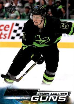 Fredrik Karlstrom Dallas Stars Upper Deck 2022/23 Series 1 Young Guns #229