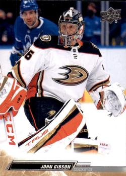 John Gibson Anaheim Ducks Upper Deck 2022/23 Series 2 #252