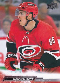 Teuvo Teravainen Carolina Hurricanes Upper Deck 2022/23 Series 2 #284