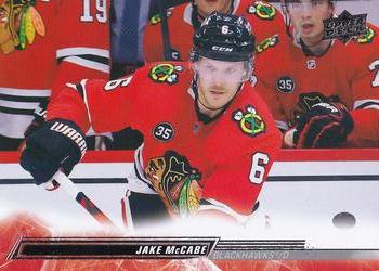 Jake McCabe Chicago Blackhawks Upper Deck 2022/23 Series 2 #292
